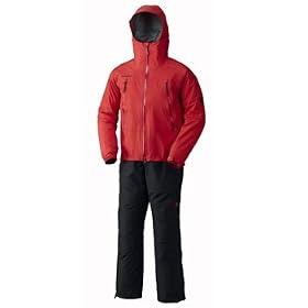 MAMMUT (�}���[�g) - GORE-TEX Pro-Shell THUNDERSTORM Rain-Suite - �S�A�e�b�N�X �v���V�F�� �T���_�[�X�g�[�� ���C���X�[�c L (lava-black)