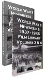 [DVD] World War II Newsreels Film Library 4 DVD Set - 74 Universal Newsreels Documenting Actual Events of WWII