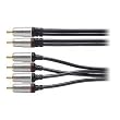 audio-technica GOLDLINK Fine ���C���P�[�u�����z(�s���~2-�s���~4)1.5m AT555A/1.5