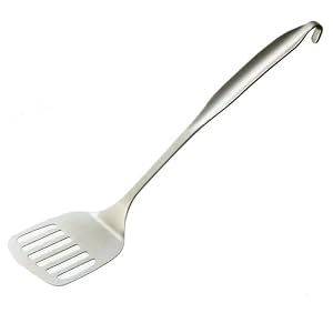 【クリックで詳細表示】AG 18-8ステンレス ワンピース 穴ターナー