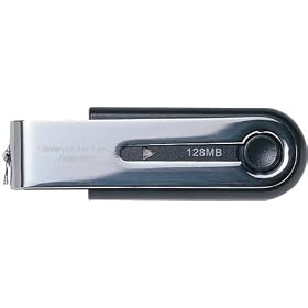 SANWA SUPPLY UFD-128M2SW USB2.0 USB�t���b�V���f�B�X�N