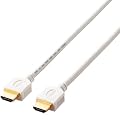 ELECOM 3�d�V�[���h �C�[�T�l�b�g�Ή�HIGHSPEED HDMI�P�[�u�� Ver1.4 (PS3�Ή�) 1.5m �z���C�g DH-HD14E15WH