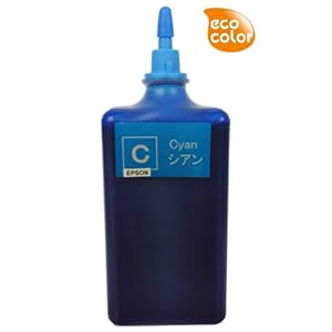 【クリックでお店のこの商品のページへ】EPSON対応詰め替え用インク100ml シアン