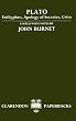 Plato, Euthyphro, Apology of Socrates, Crito (Clarendon Paperbacks)
