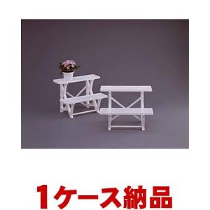 【クリックで詳細表示】【ご注意！1ケース納品です】 フラワースタンド FS-570 【色】ホワイト 3個セット