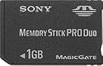 SONY メモリースティックPROデュオ 1GB MSX-M1GST