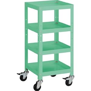 【クリックで詳細表示】TRUSCO ラビットワゴン500X500 ゴム車輪 W色 RBW-854W(P)