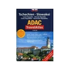ADAC TravelAtlas Tschechien / Slowakei 1 : 300 000