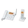 Panasonic �R�[�h���X�d�b�@ �e�@����юq�@1��(�z���C�g) VE-GP22DL-W