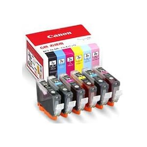 Canon �C���N�^���N BCI-7e 6�F�}���`�p�b�N