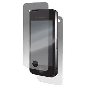 iBUFFALO iPhone 4 (16GB�E32GB)�p �t���ی�t�B����&�w�ʕی�t�B���� BSIPP5FS