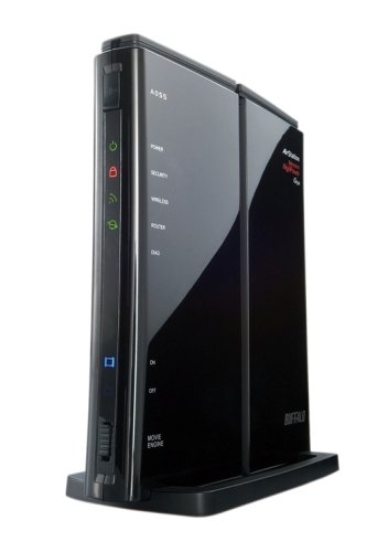 BUFFALO Air Station NFINITI HighPower Giga 11n/g/b�Ή� ����LAN�A�N�Z�X�|�C���g WZR-HP-G300NH �o�b�t�@���[ (46���̊��z) (1���̃N�`�R�~ 9,383