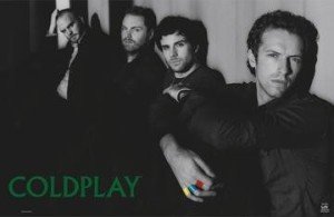  Art Poster Print - Coldplay Bw Group - Artist: Unknown - Poster Size: 36.00 X 24.00 inches