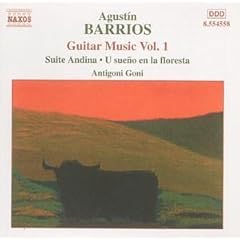 Barrios: Guitar Music, Vol. 1