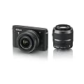 Nikon �f�W�^�����J���� Nikon 1 (�j�R������) J1 (�W�F�C����) �_�u���Y�[���L�b�g �u���b�NN1 J1WZ BK