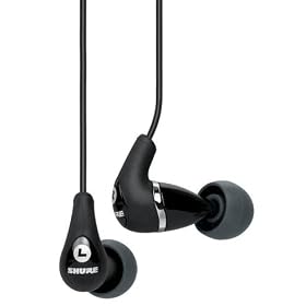 SHURE ���Չ����C���z���E�u���b�N SE310-A-K-J
