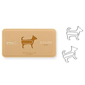 【クリックで詳細表示】ミドリ ディークリップス イヌ柄