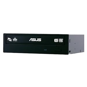 【クリックで詳細表示】ASUSTeK スーパーマルチDVD DRW-24B5ST/BLK/G/AS