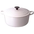 Le Creuset �R�R�b�g�E�����h20cm �z���C�g 250012001