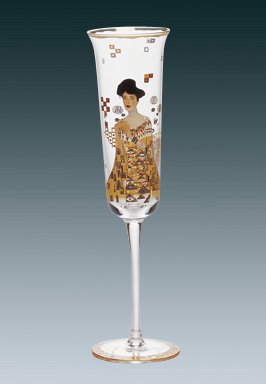  Goebel Klimt Sektglas Adele Bloch Bauer