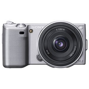ソニー デジタル一眼α NEX-5 薄型広角レンズキット シルバー NEX-5A/S