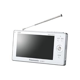 Panasonic VIERA �|�[�^�u�������Z�O�e���r �z���C�g SV-MC75-W