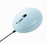 ELECOM USB 3�{�^�� ���w���}�E�XEGG MOUSE (�u���[) M-EGURBU