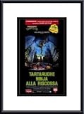  Teenage Mutant Ninja Turtles: The Movie by unknown 17.00X11.00 Framed with Black Metal Frame
