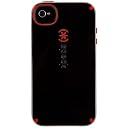 Speck Products iPhone4S/4対応保護ケース ブラック レッド CNDYIP4SBKPD