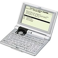 SEIKO IC DICTIONARY SR-M7000 (16�R���e���c, �p��[�����f��, �R���p�N�g�T�C�Y)