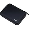 ELECOM EVA�f�ރ|�[�^�u���n�[�h�f�B�X�N�P�[�X (�Q�l���[���@145*22*108) �u���b�N HDC-001BK