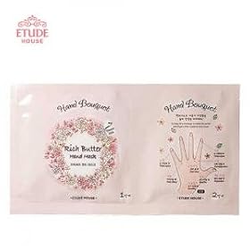 �y�G�`���[�h�n�E�X�z�n���h�u�[�P���b�`�n���h�}�X�N(�o�^�[16g�~�P�_)Etudehouse Hand Bouquet Rich Butter Hand Mask