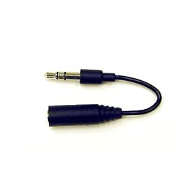 SwitchEasy Mini-Stereo Extension Cable Adapter for iPod 8cm/Black