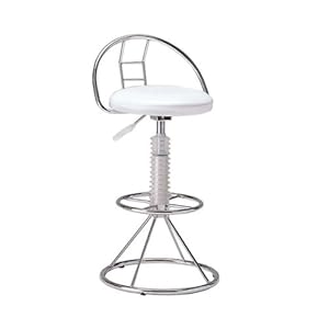 【クリックで詳細表示】スケルトンバーチェアー KNC-025S-ホワイト