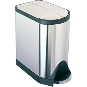 simplehuman �_�X�g�{�b�N�X �o�^�t���C�J�� �X�e�����X 20L CW1435