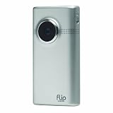  Flip MinoHD Video Camera - Brushed Metal, 8 GB, 2 Hours (2nd Generation)