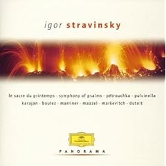 【クリックで詳細表示】ストラヴィンスキー：作品集