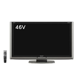 SHARP AQUOS 46V�^ �n��EBS�E110�xCS�f�W�^���t���n�C�r�W�����t���e���r LED�o�b�N���C�g LC-46LX