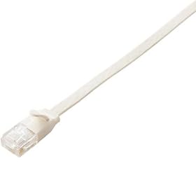ELECOM LAN�P�[�u�� CAT6A �t���b�g 0.3m �A�C�{���[ LD-GFA/BE03