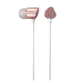 ELECOM �J�i���^�C�v �n�[�g�^ �s���N�J���[ EAR DROPS EHP-AIN30P