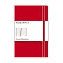 Moleskine Squared Notebook Large, Hard Red (Moleskine Legendary Notebooks)