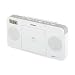 TOSHIBA CUTEBEAT �V���Z�T�C�U�[�`���[�i�[����CD���W�I �z���C�g TY-CR20(W)