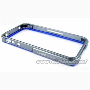 【クリックで詳細表示】BLADE for iPhone4 ケース - Silver/Blue 05P4BLAD-SVBL