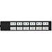 iBUFFALO OA�^�b�v 2�s�� 6�� ���T�[�W �ʃX�C�b�`�t 2.5m �u���b�N BSTA26E25BK