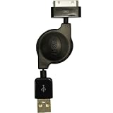 �v���e�b�N �v�b�V���[�����N iPod�EiPhone�pUSB�P�[�u�� PP-IBK �u���b�N �yiPod nano 5G/iPhone 3G,3GS,4�z