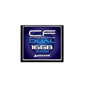 �O���[���n�E�X 233�{��(37MB/s)�n�C�X�s�[�h�R���p�N�g�t���b�V�� 16GB GH-CF16GD