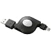 ELECOM ������莮USB1.1�P�[�u�� USB(A)�I�X-USB(miniB)�I�X 1.5m USB-RLM515