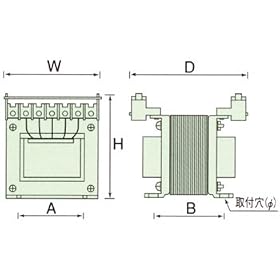【クリックで詳細表示】複巻トランス YS-750E