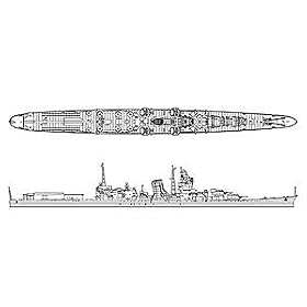 1/700 �E�H�[�^�[���C�� No.353 ���{�C�R�y���m�� �嗄 1944