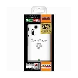 【クリックで詳細表示】レイ・アウト IS11S/SO-02Cハードコートシェルジャケット/クリア RT-IS11SC3/C